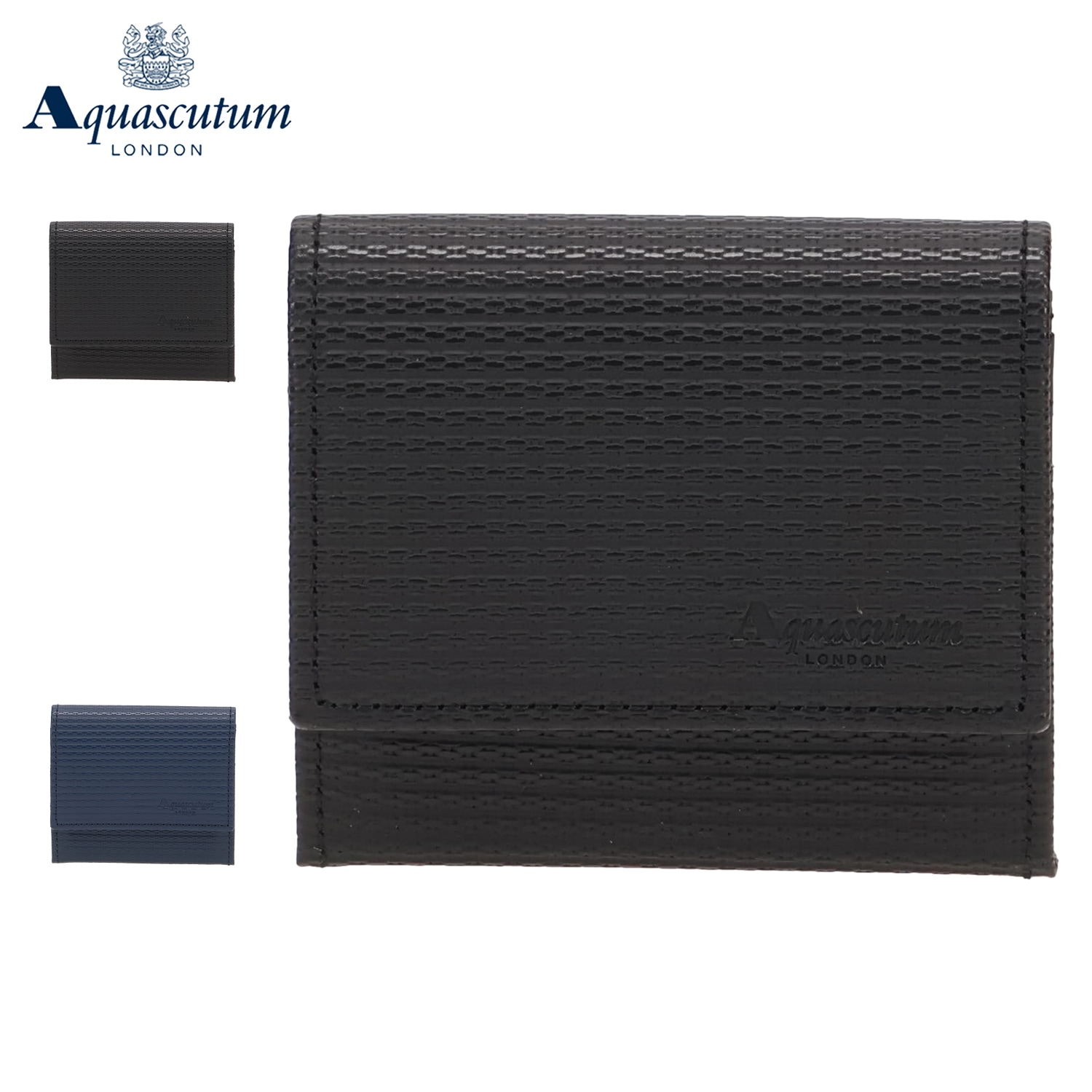 財布 ミニ財布 小銭入れ ブリクストン メンズ 本革 日本製 ボックス ブラック ネイビー 黒 AQW-00431