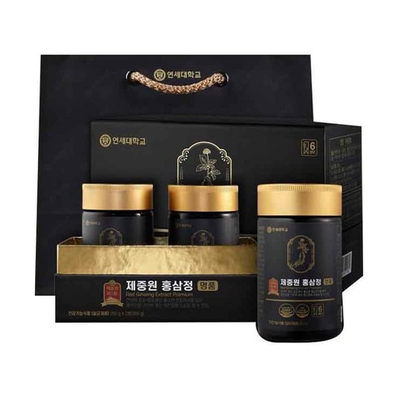 延世除衆院 紅参錠 高級紅参真液 250g2本 [原産地：国産（忠清南道金山郡）]