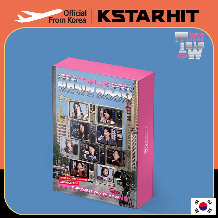 (STORE 特典/ 公式) TWICE - 2024 Seaons Greetings [TWICE NEWS ROOM]
