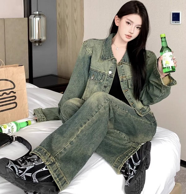 セットアップ become tree デニムジャケット デニムパンツ 上下セット