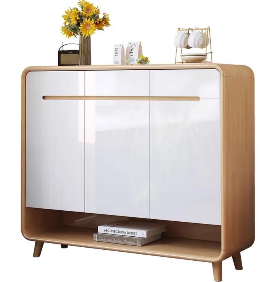 リビングルーム家具木製靴ケースラック引き出し付き大容量靴ケースキャビネット　シューズラック