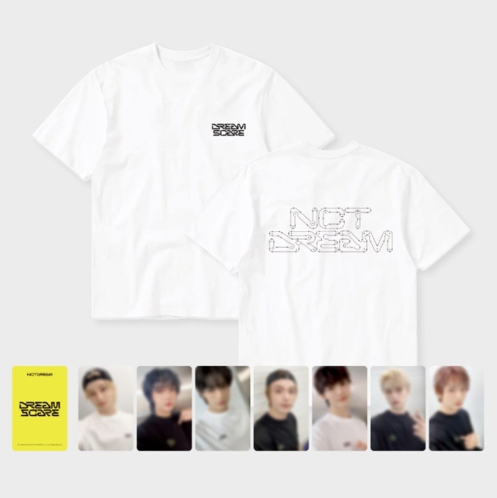 NCT DREAM x LINE FRIENDS T-SHIRT(WHITE) - DREAMSCAPE