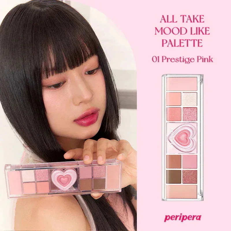ペリペラ　アイシャドウパレット　5つセット　個別売り可能 2023年秋新作アイシャドウパレット】オールテイクムードライク