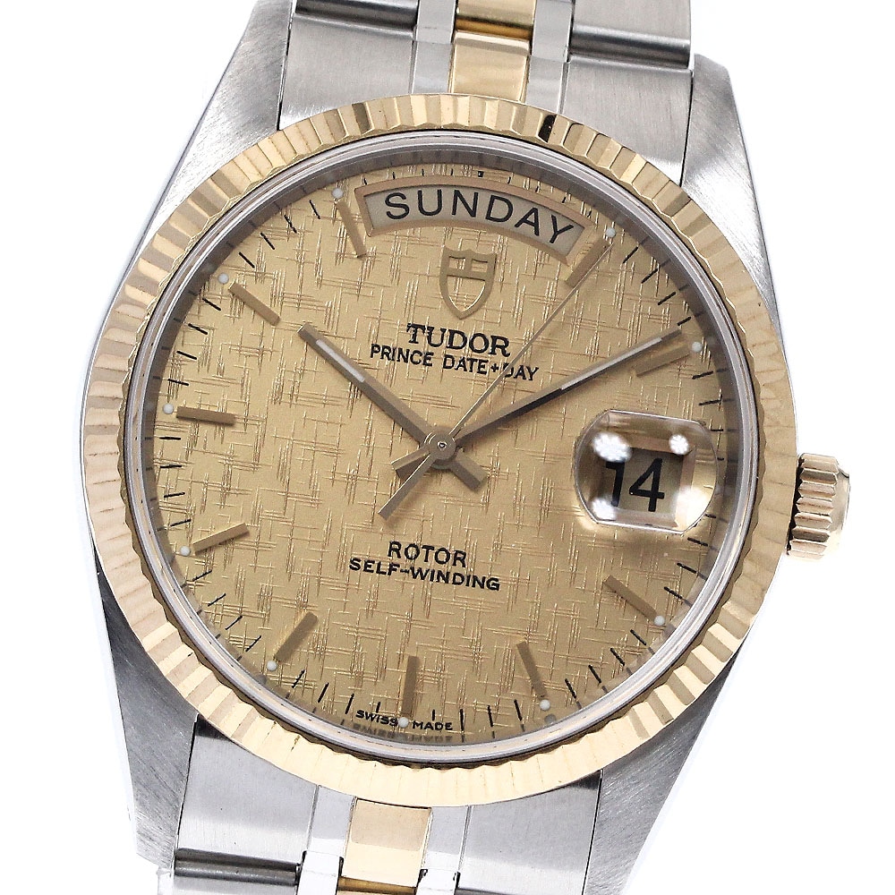 チュードル TUDOR 76213 プリンス デイトデイ 自動巻き メンズ 良品 _895577【中古】