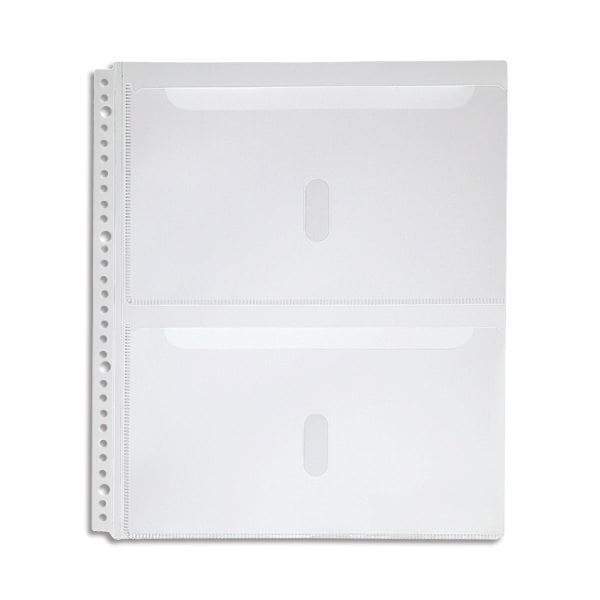 (まとめ) キングジム スキットマン 取扱説明書ファイル専用ポケット 2段タイプ A4タテ 2・4・30穴 2630PA 1パック(4枚) (×30セット) 8,435円