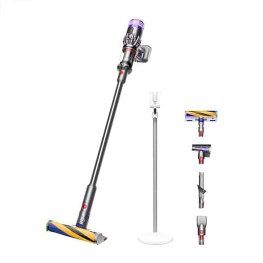 DYSON(ダイソン) コードレス掃除機 DYSON MICRO PLUS スティック ハンディクリーナー 軽量 サイクロン 充電スタンド (SV33 FF PL) 【ダイソン史上最軽量光らせて見逃さ