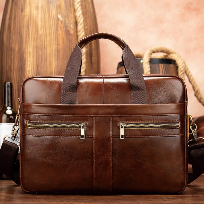 レア商品ビジネスバッグ 本革 大容量 メンズ 牛革 パソコンバッグ アウトドア 旅行 レジャー 本革鞄 男女兼用 旅行 オシャレ 15.6インチPC対応 ワンショルダーバッグ プレゼント 父の日