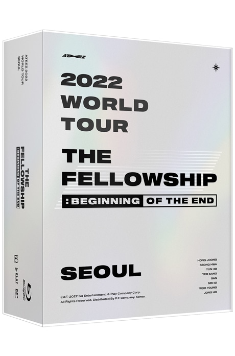 ATEEZ 2022 World Tour THE FELLOWSHIP : BEGINNING OF THE END SEOUL Blu-ray