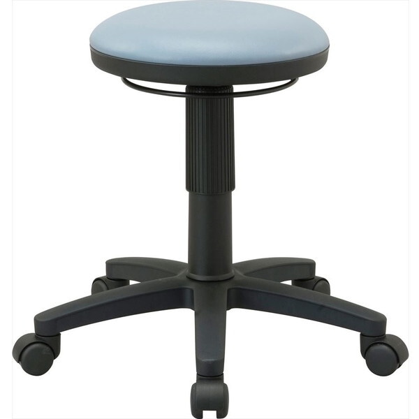 RZR-104GYB ラウンドレバーチェア グレーブルー メーカー直送