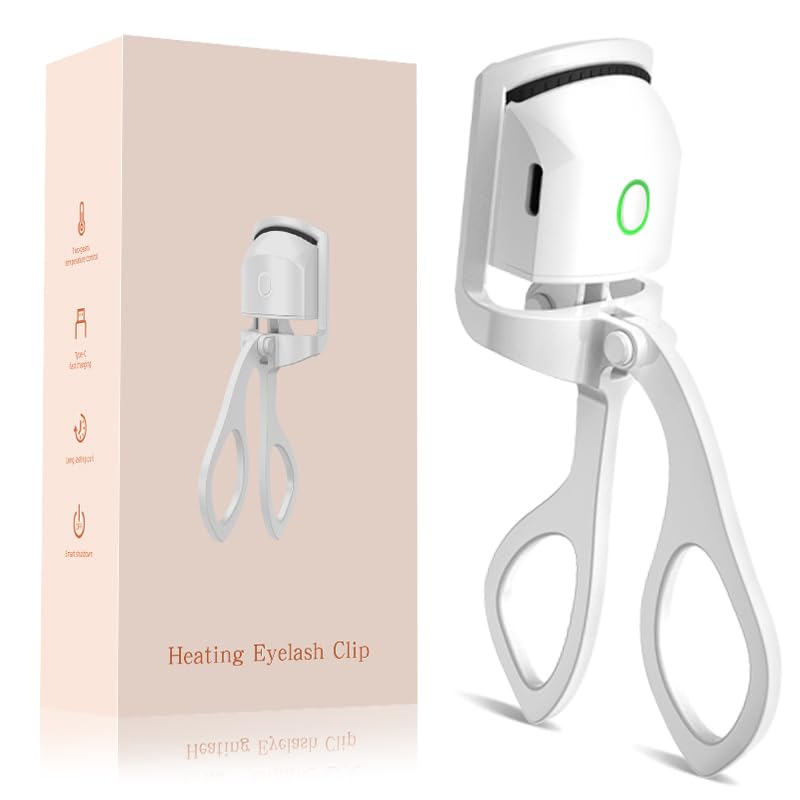 ホットビューラー 10秒急速予熱 アイプチ ビューラー まつ毛カーラー 二段階温度調節 Type-C 充電式 自動OFF機能 感温シリコン 火傷防止 日本語取扱説明書付き 5,395円