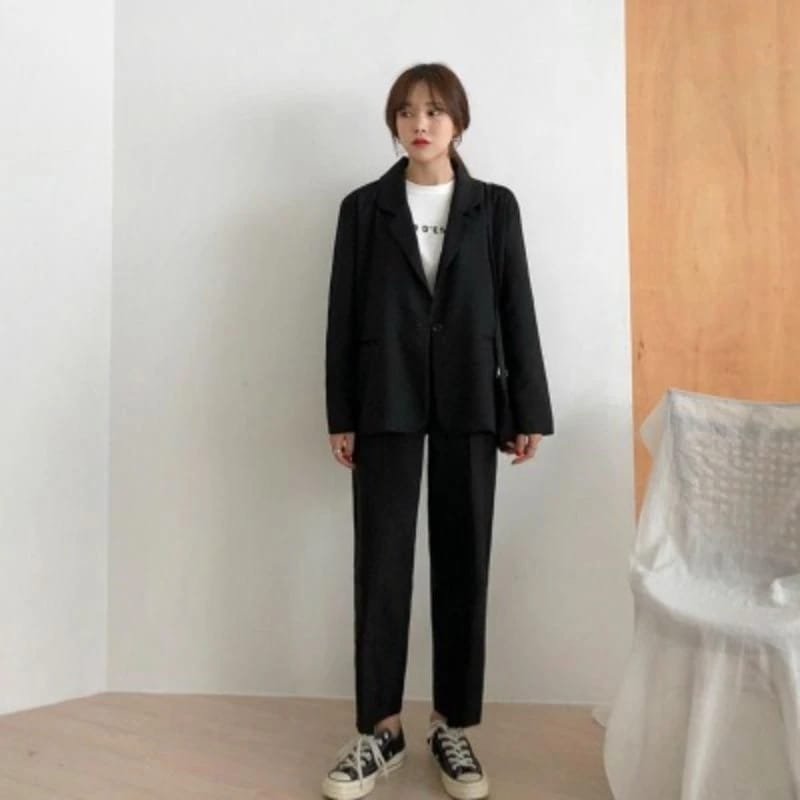 三点セット2022新作 カジュアル 韓国 ゆったり スーツセット セットアップ 卒業式 レディースファッション スーツ レディーススーツ