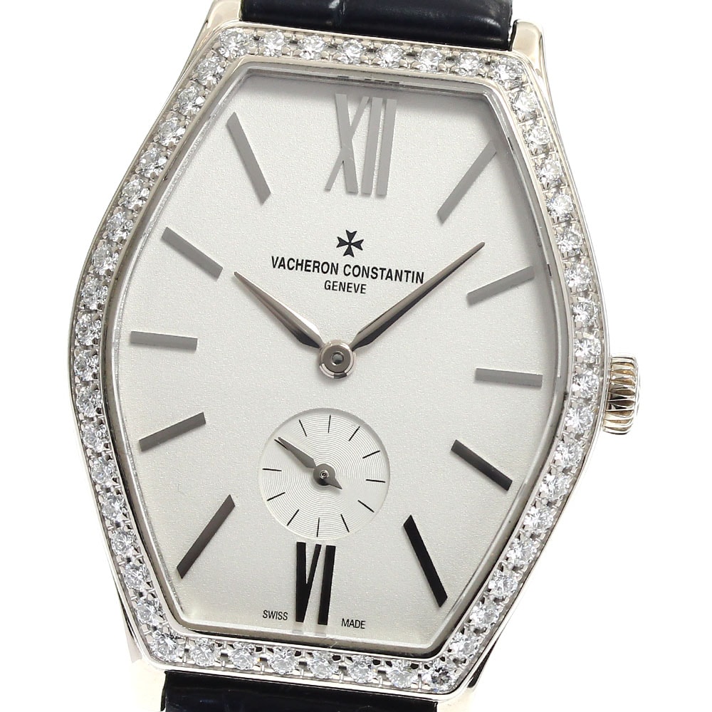 ヴァシュロン・コンスタンタン VACHERON CONSTANTIN 81515/000G-9891 マルテ K18WG ダイヤベゼル 手巻き ボーイズ 良品 _826809【中古】