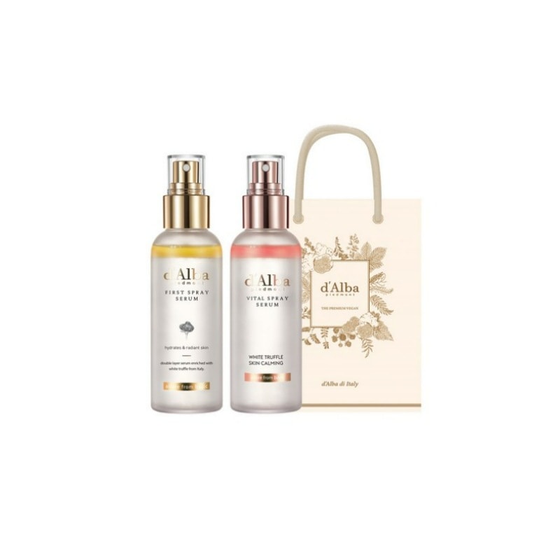 【美容液たっぷり】ホワイトトリュフファーストスプレーセラム100ml + バイタルスプレーセラム100ml + ギフトバッグ1セット / 化粧水 / 美容液 / 韓国化粧品