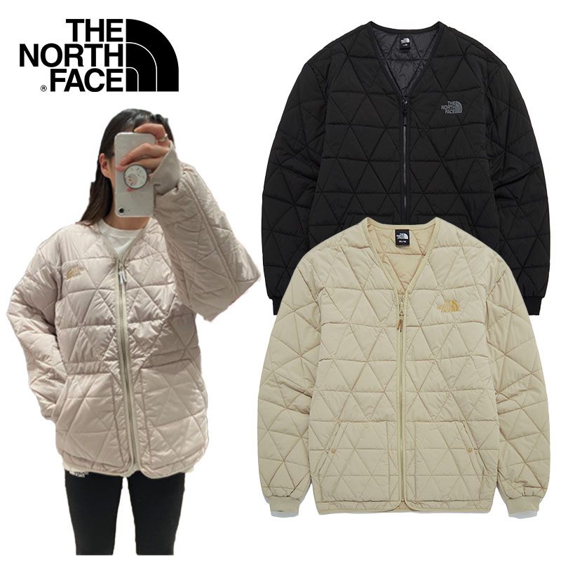 NJ3NQ56 MS GEODOME V CARDIGAN 襟なし ノーカラー ジャケット 長袖 カーディガン 温かい ライト ダウン 軽量 軽い 重ね着 レディース メンズ ショート 短め 暖か