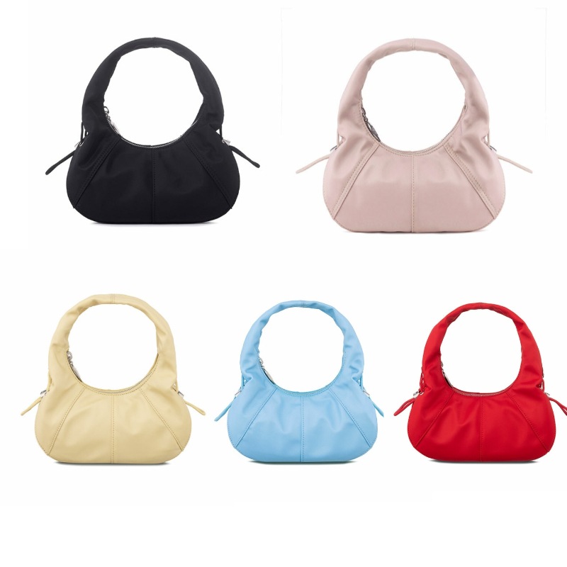 Dimple small nylon tote bag