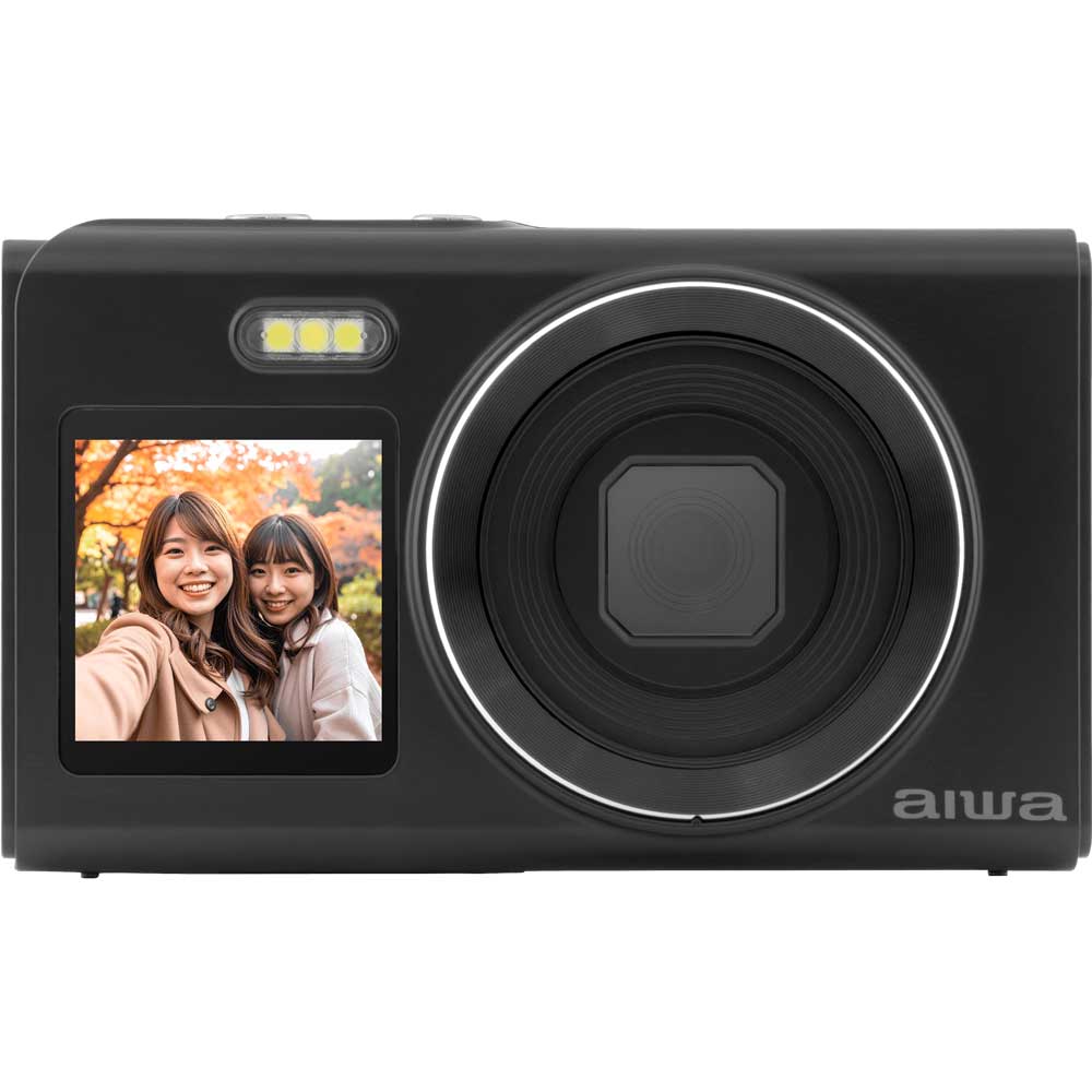 aiwa JA5-DCM0003(BK) コンパクトデジタルカメラ「aiwa cam DCB-2」（ブラック） JA5DCM0003BK