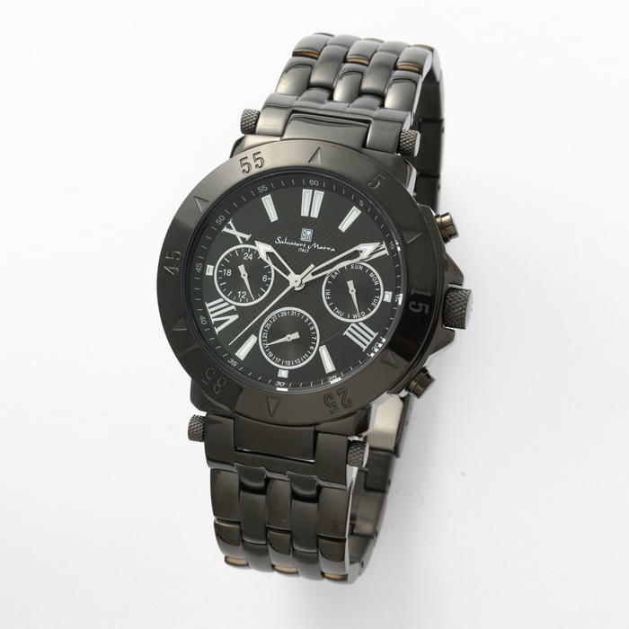 メンズ 腕時計 マルチファンクション SM22108-BKBK