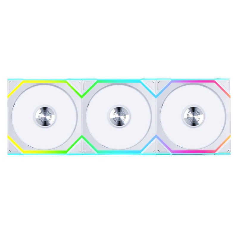 LIANLI　UNI FAN SL Wireless 120 WT Triple Pack ホワイト　UF-SL120-WLS-3W