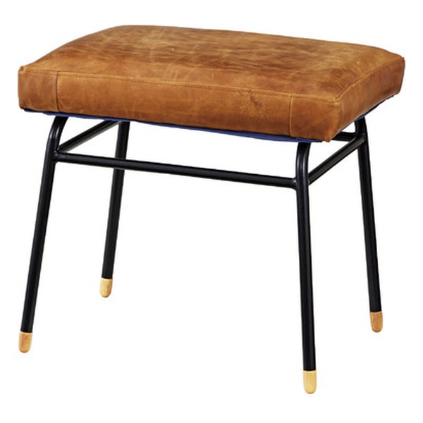 スツール キャメル 幅50×奥行き37×高さ47cm GUY-252