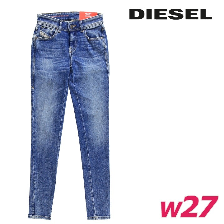 ジーンズ デニム パンツ レディース 2017-SLANDY ヴィンテージウォッシュ加工 ストレッチ die-l-p-g4-438