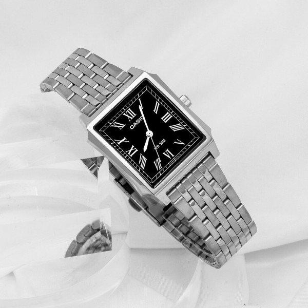 MTP-B190D-1B クラシック スクエア メタル メンズ 腕時計 ギフト