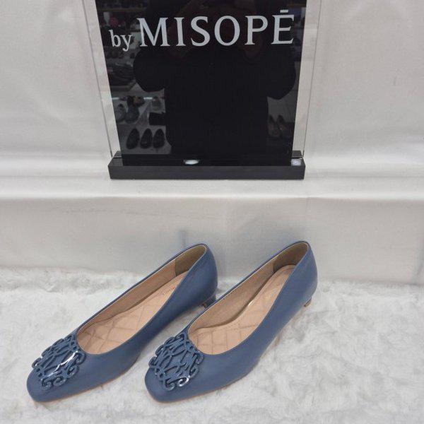 By 女性 モダン 装飾 パンプス 112HT431SF002 BLUE 4 JJ