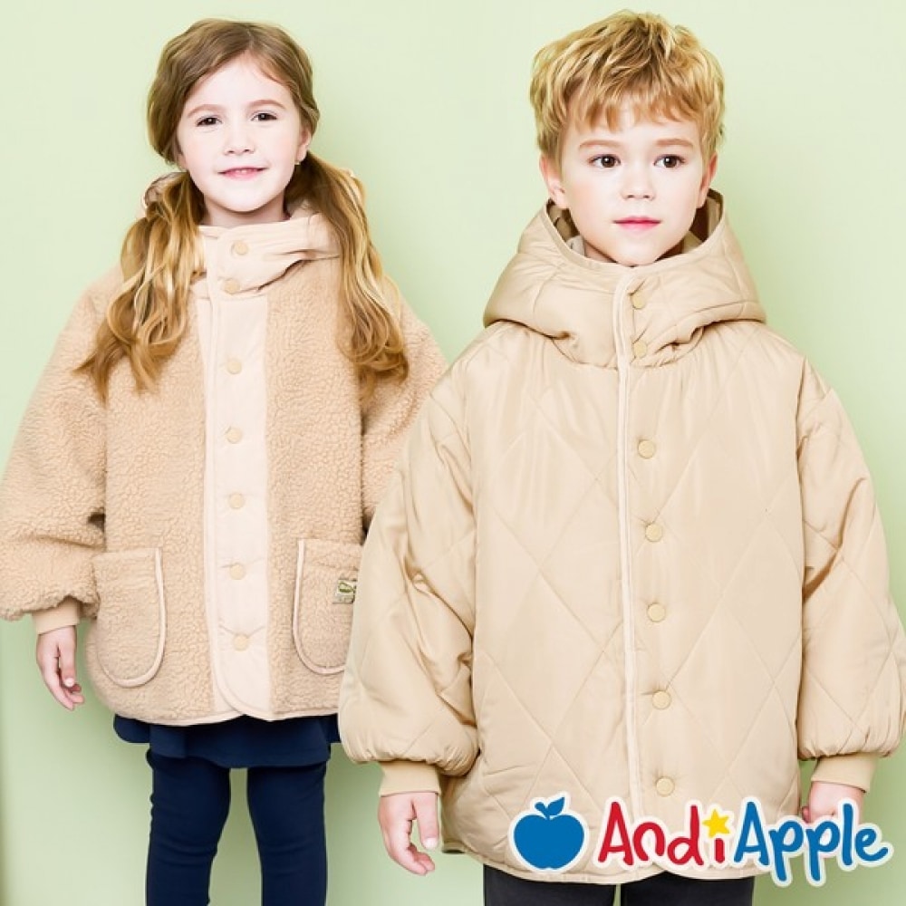 (アンディアップル) リバーシブルポグルパッド入りジャンパー 7,244円