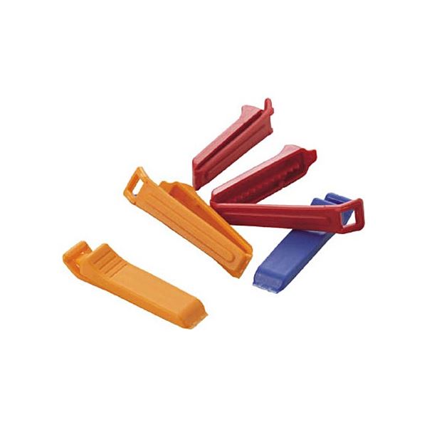 （まとめ）再生ペットパックル L 黄2コ/赤2コ/青1コ TP-L 1パック（5個）[x10]