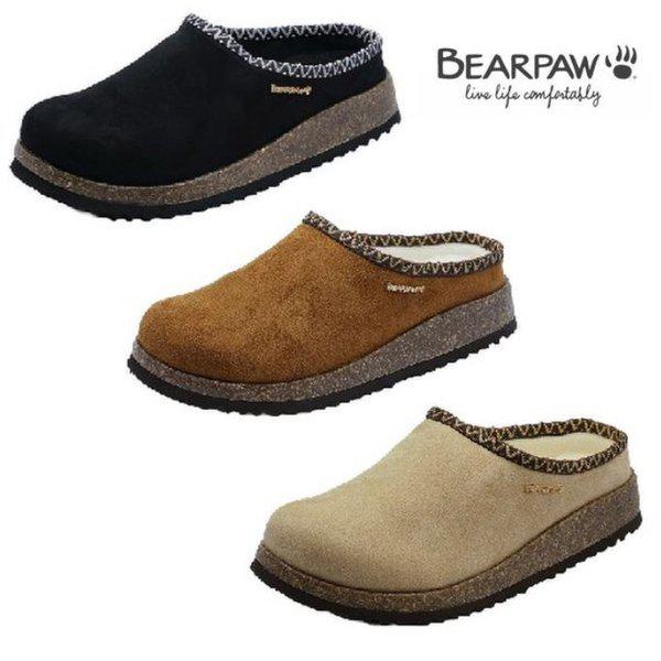 （BEARPAW）女性用フリーススリッポン TESS 3種 K3052RD