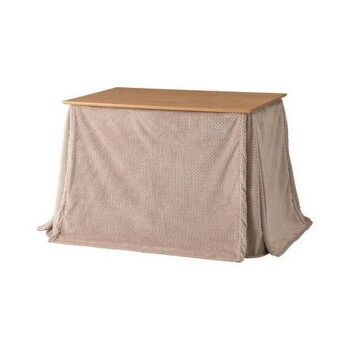 東谷 ダイニング用こたつ布団 105x60cm 長方形 ベージュ KK-601BE