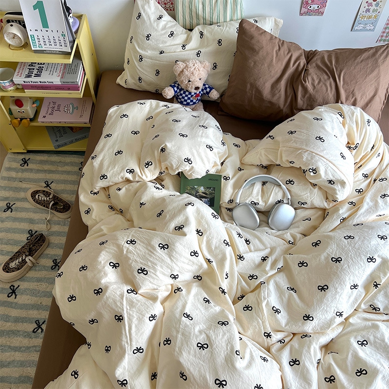 布団セット シングル 4点セット 3点セット 掛け布団 敷き布団 枕 まくら 洗える カラー リバーシブル シワになりにくい 掛布団カバー08