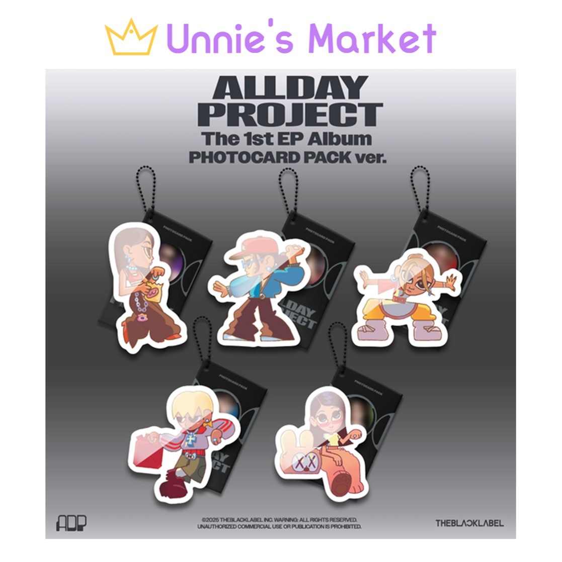 [SET] ALLDAY PROJECT - ALLDAY PROJECT PHOTOCARD PACK ver / The 1st EP Album