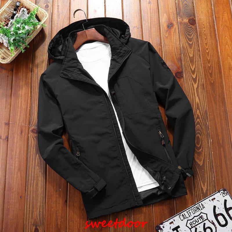 マウンテンパーカー メンズ 秋 秋服 ウインドブレーカー 冬 ブルゾン ジャンパー パーカー 春 薄手 登山ウェア