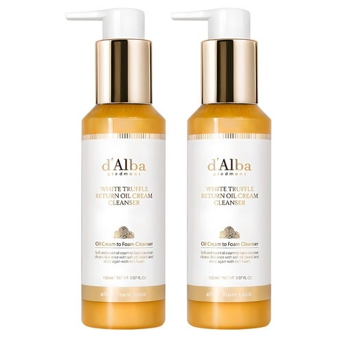 ホワイトトリュフリターンオイルクリームクレンザー, 150ml, 2個