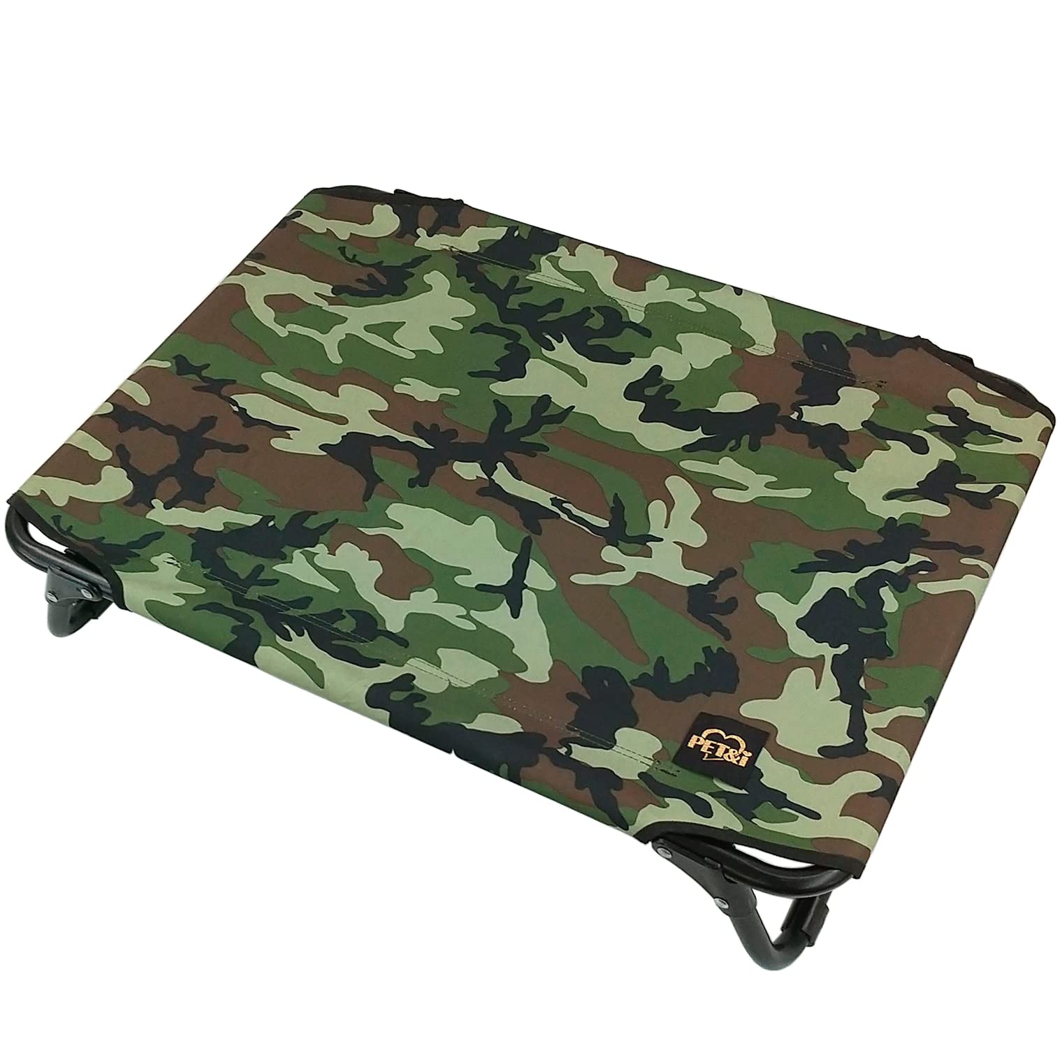 ペットアイ ペット用コット カモフラグリーン S 991538