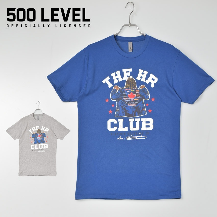 500LEVEL MLB プレーヤーズ Tシャツ BNLCHGR-XX-0013-038-19 メンズ ウエア トップス 半袖 Tシャツ TORONTO BLUE JAYS トロントブルージェイズ 5,014円