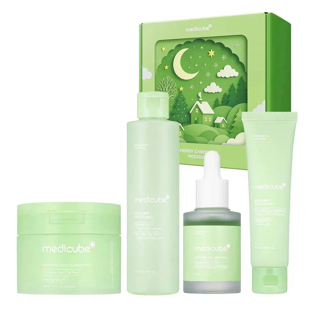Qoo10] メディキューブ 【4点SET】 聖夜を彩るホリデー美肌セ : キット
