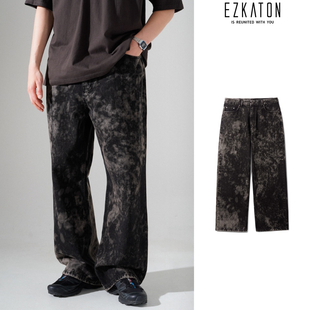 [EZKATON] Moon City Denim Pants