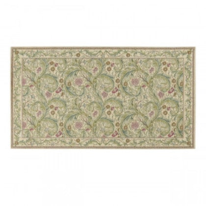 川島織物セルコン Morris Design Studio レスターアカンサス マット 約68×123cm FH1710A BE ベージュ