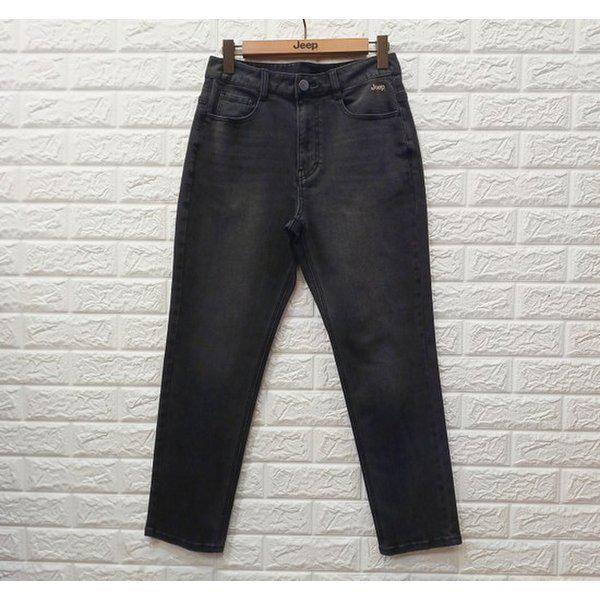 【ユニセックス】ダークブラックウォッシュバギーデニムパンツJQ3DPU733_BP