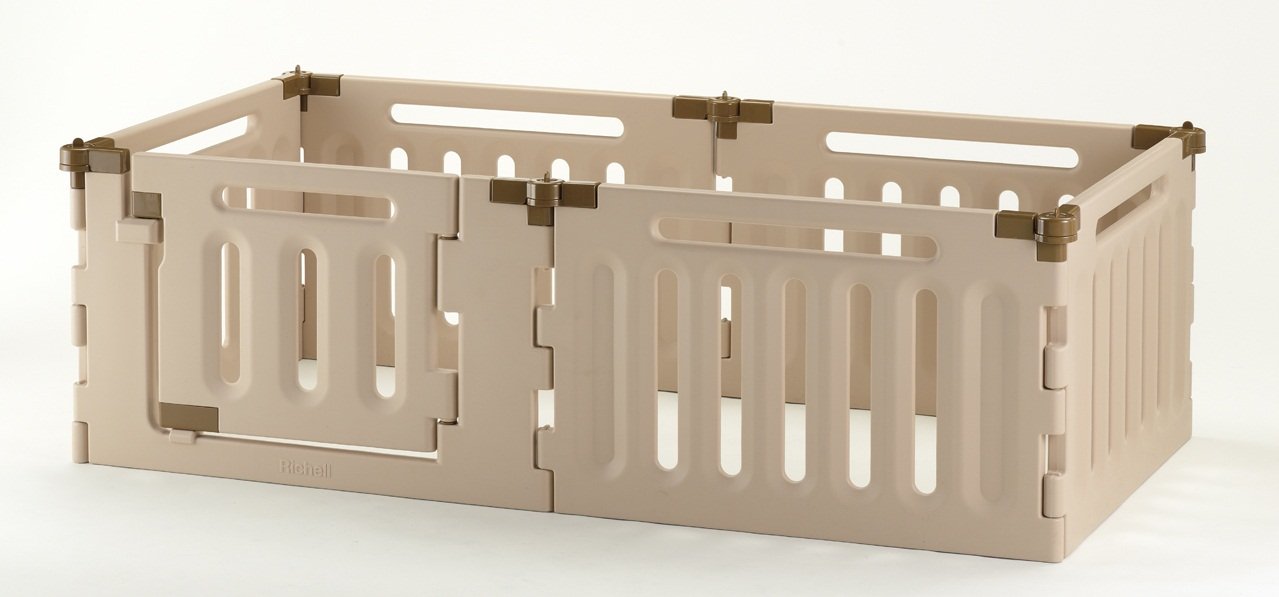 リッチェル ペット用 3WAYサークル 6面50H ベージュ 10,023円