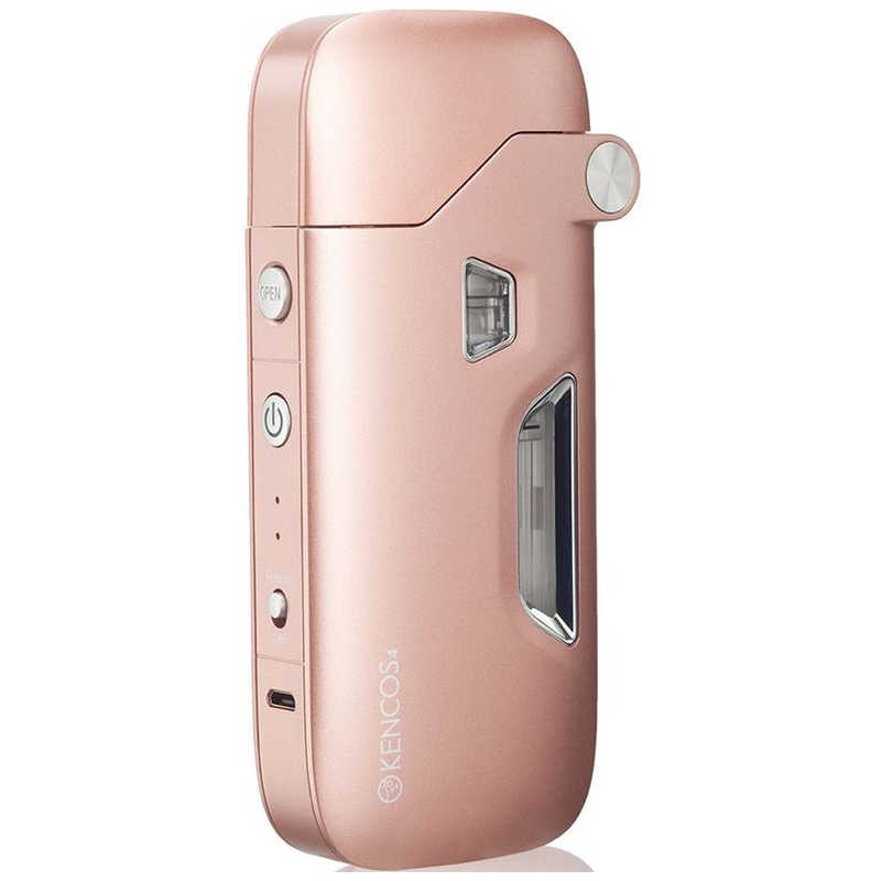 アクアバンク　ポータブル水素ガス吸引具KENCOS(ケンコス)ピンク キャリングケース付モデル専用電解液別売　KENCOS4-m(PK)