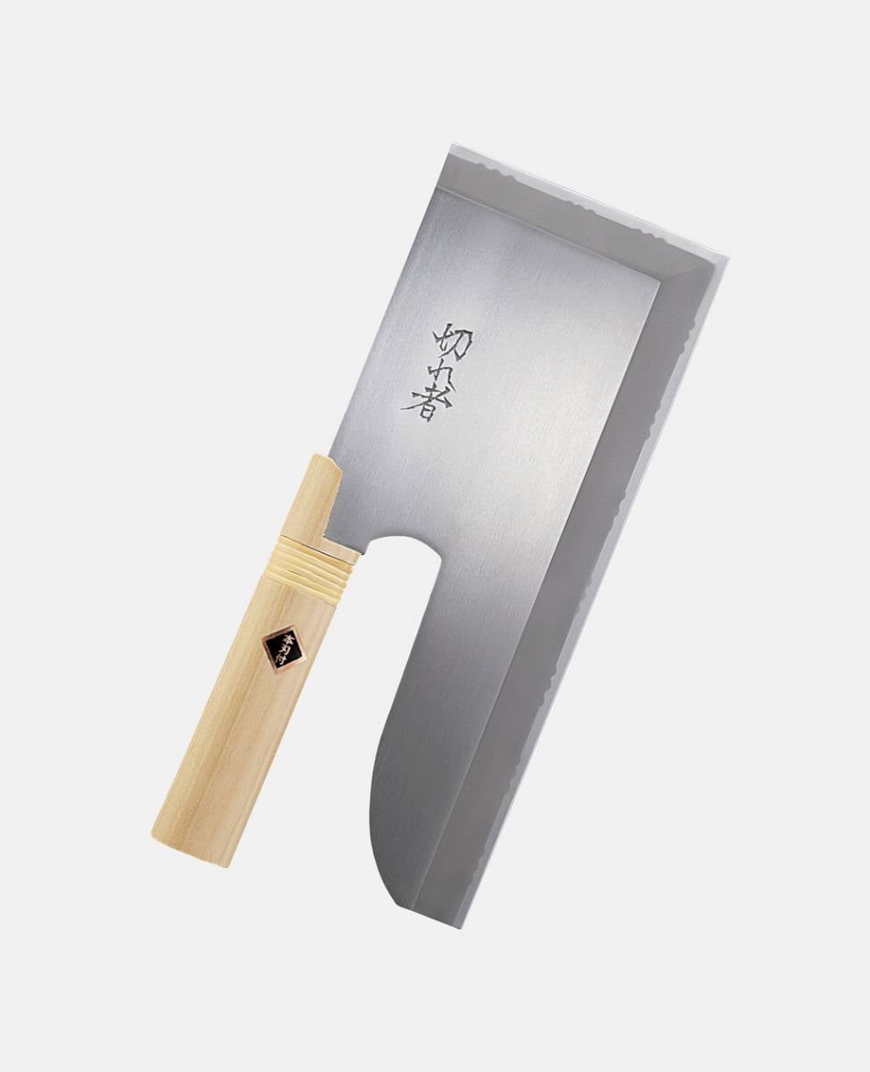 切れ者ステン金号麺切包丁 270mm/500g A-1048 手打ち 麺道具 豊稔 ほうねん 麺切包