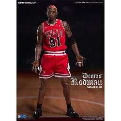 【新品/在庫あり】【限定再生産】[エンターベイ] リアルマスターピース NBAコレクション デニス・ロッドマン 1/6 コレクティブル フィギュア