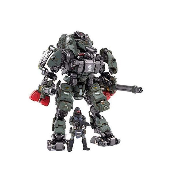 HYZM 1/25 Soldier Action Figures， Removable Tactical Mecha Soldier Model Military Soldier Figures