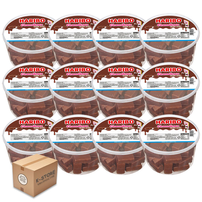 [業者向け] チャマローズソフトキス 400g 12個入 / 1BOX チョコマシュマロ 韓国 お菓子 chamallows 正規品