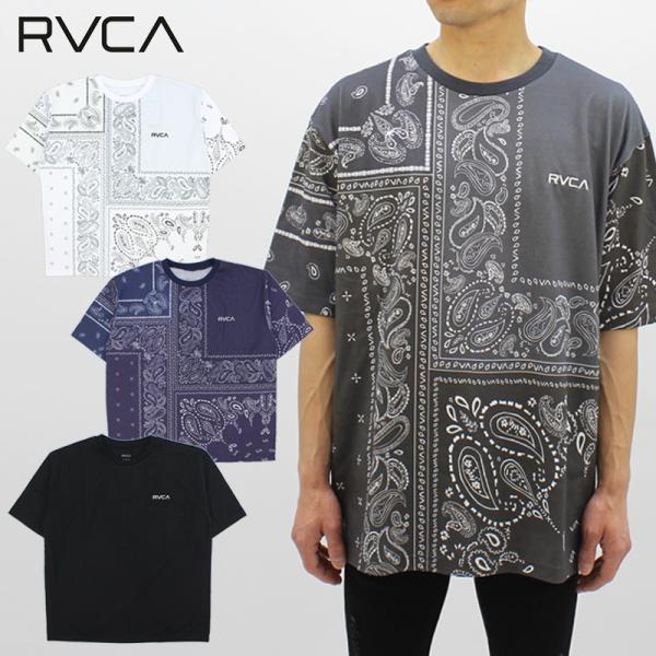 ルーカ BANDANA ARCH RVCA SS TEE メンズ 半袖Tシャツ カットソー(BD041-268)