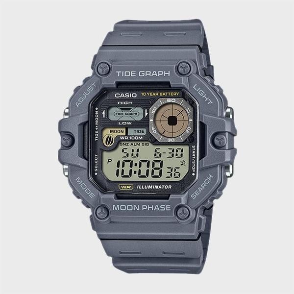 WS-1700H-8A 海洋レジャースポーツデジタル腕時計 ネイビー