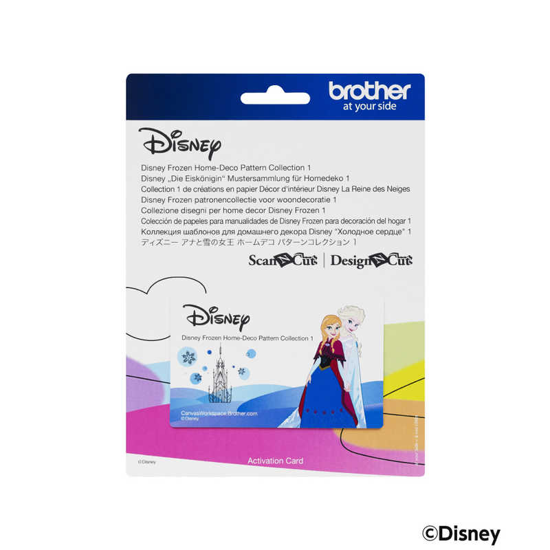 ブラザー　brother　アナと雪の女王 ホームデコパターンコレクション1　CADSNP04 4,563円