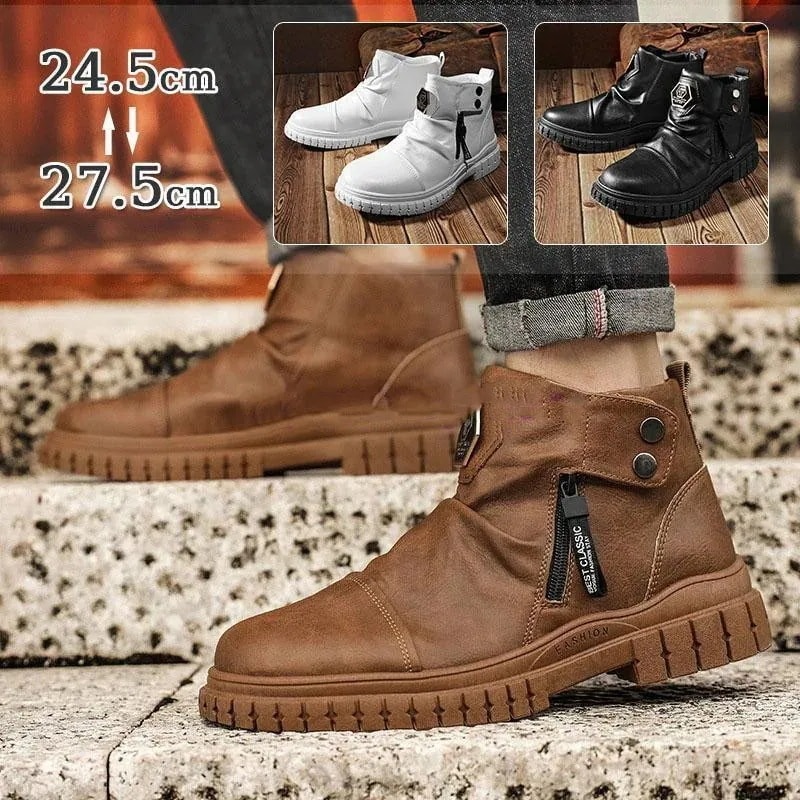 人気品超目玉ブーツメンズワークブーツショートブーツミリタリーブーツメンズ靴エンジニアブーツバイクブーツアウトドアマウンテンブーツ防滑おしゃれ